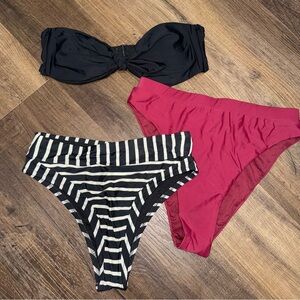 Size Medium Bikini Bundle, Aerie, Nasty Gal, H2OH